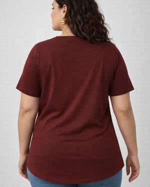 Just Breath Plus Size Women Premium Tee