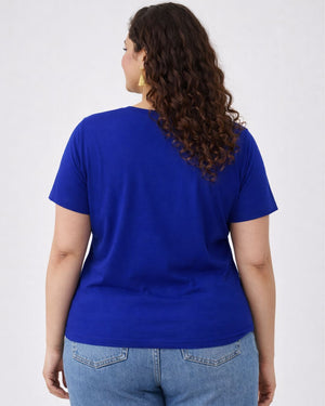 Be Brave Fearless Plus Size Women Premium Tee