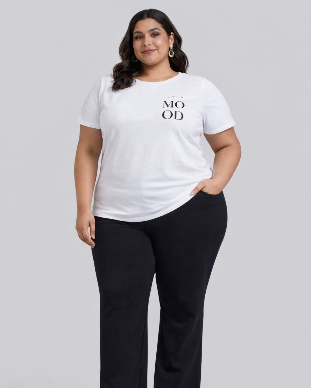 Mood Plus Size Women Premium Tee