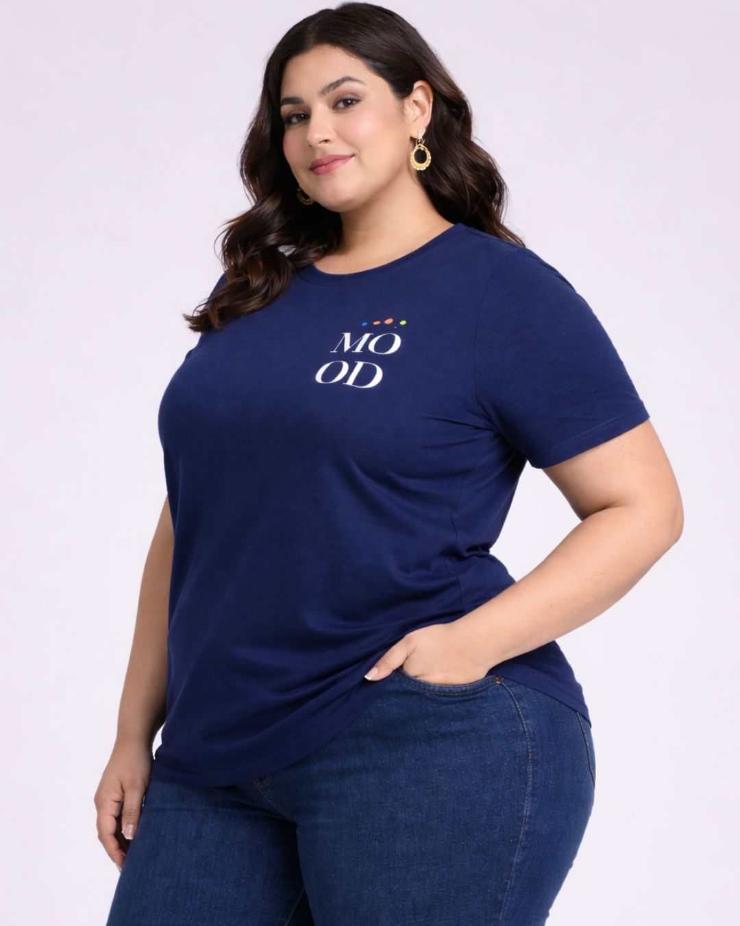 Mood Plus Size Women Premium Tee