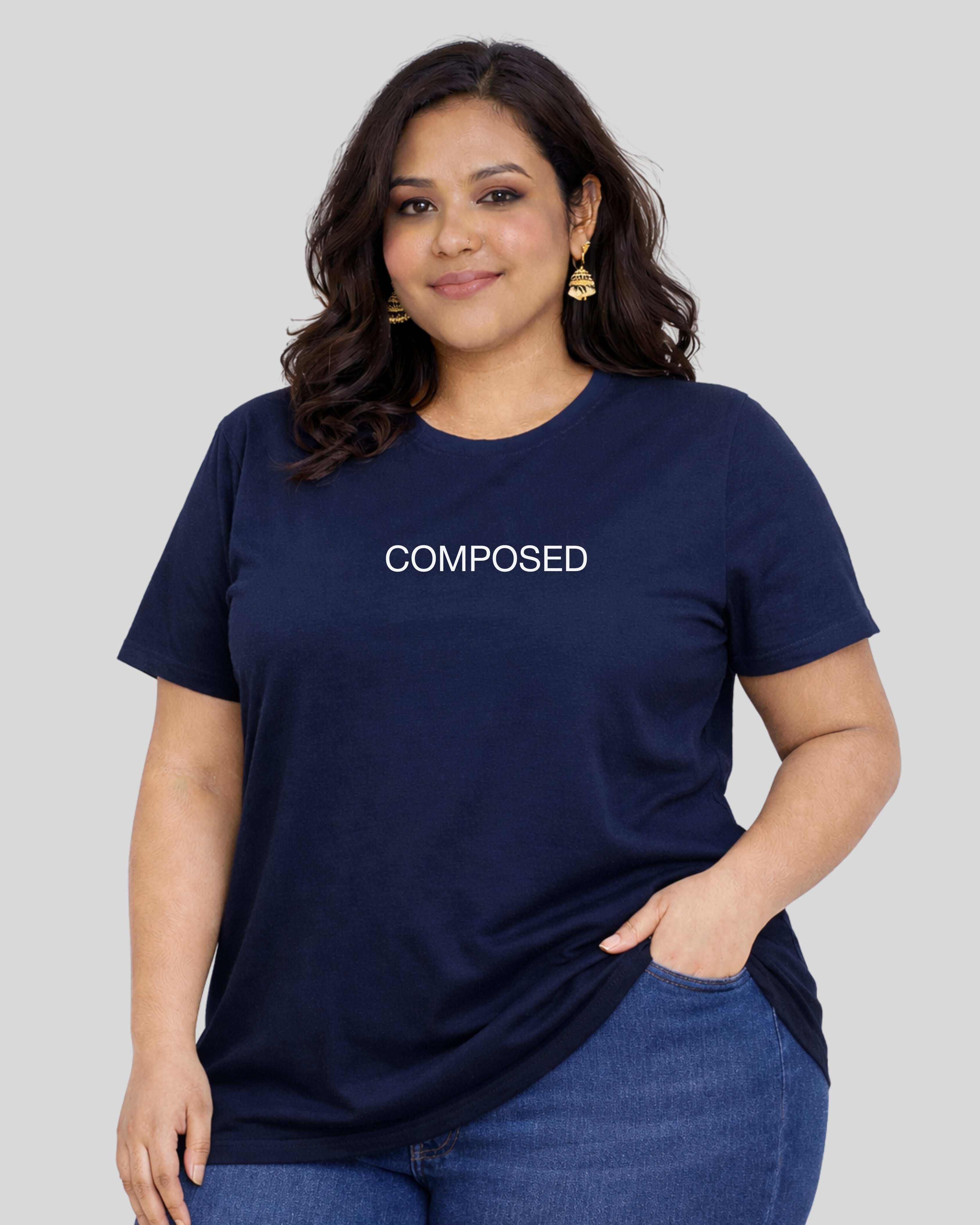 Composed T-Shirt — Minimal Look, Maximum Presence