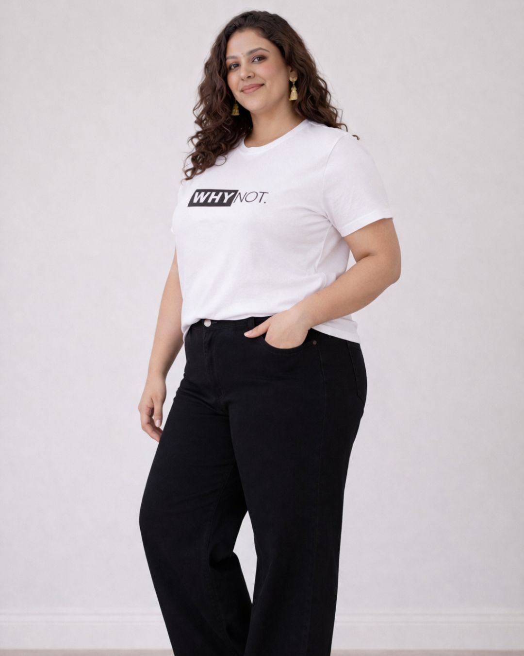 Why Not Plus Size Women Premium Tee
