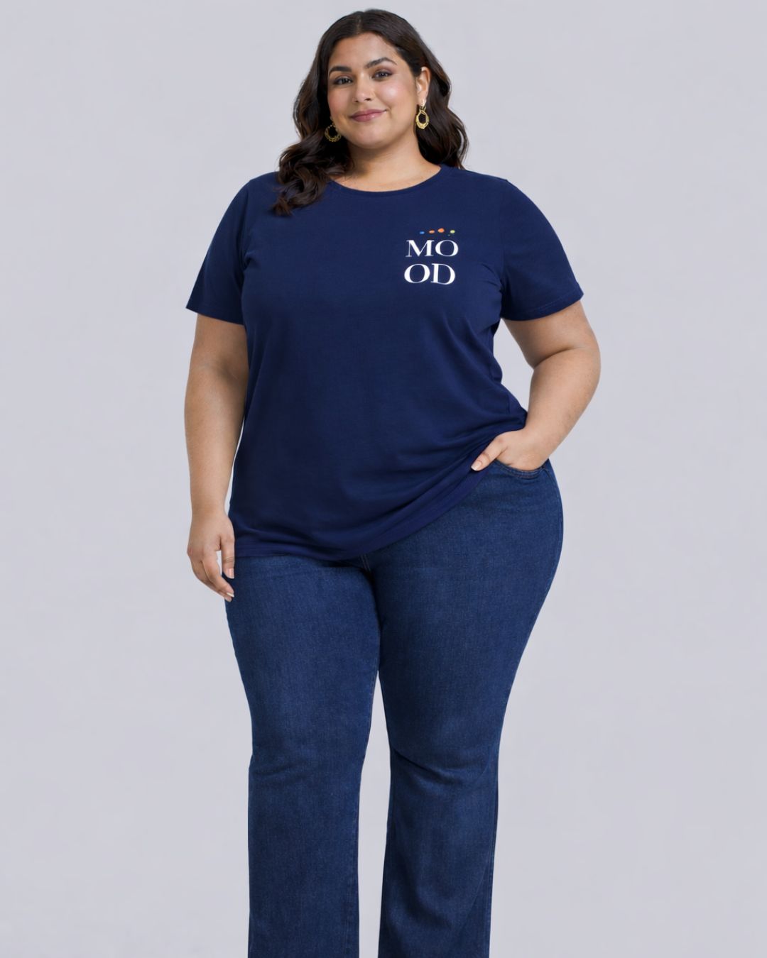 Mood Plus Size Women Premium Tee