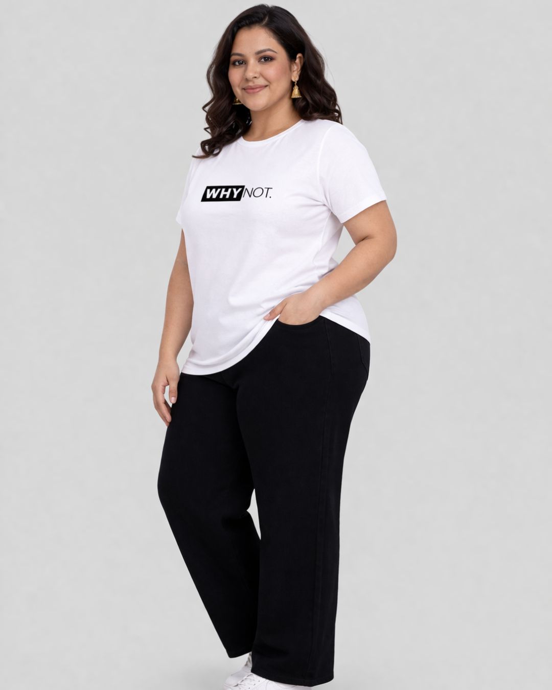 Why Not Plus Size Women Premium Tee