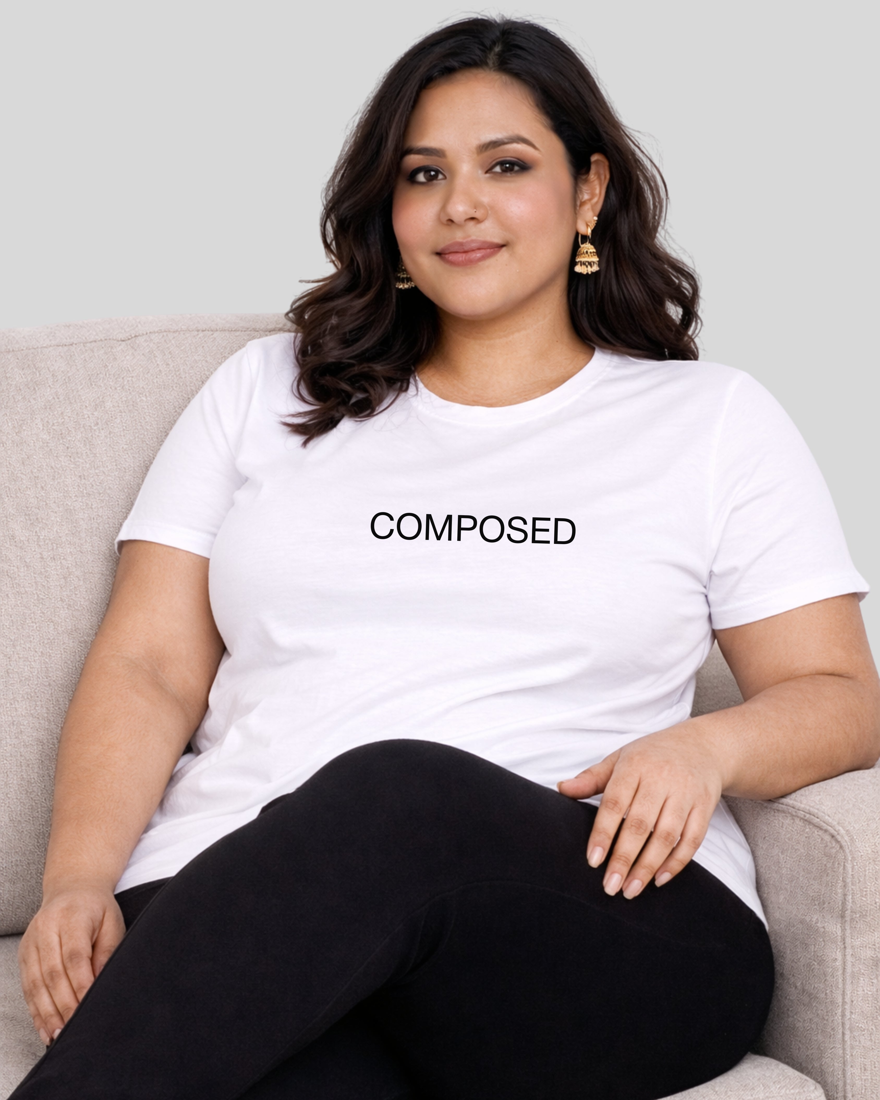 Composed T-Shirt — Minimal Look, Maximum Presence
