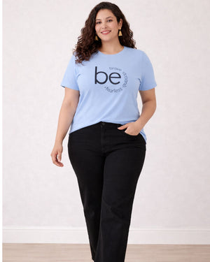Be Brave Fearless Plus Size Women Premium Tee