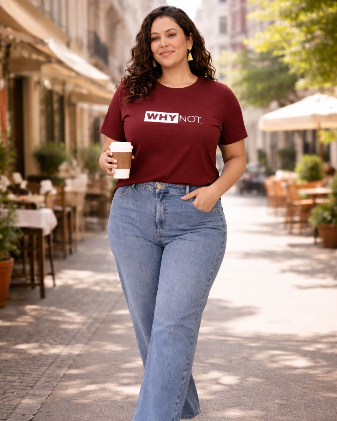Why Not Plus Size Women Premium Tee