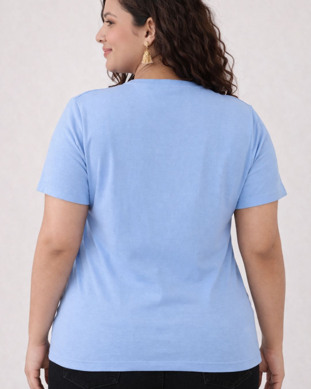 Be Brave Fearless Plus Size Women Premium Tee