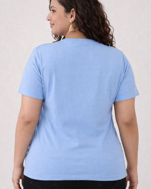 Be Brave Fearless Plus Size Women Premium Tee