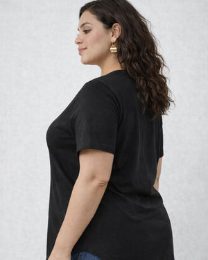 Just Breath Plus Size Women Premium Tee