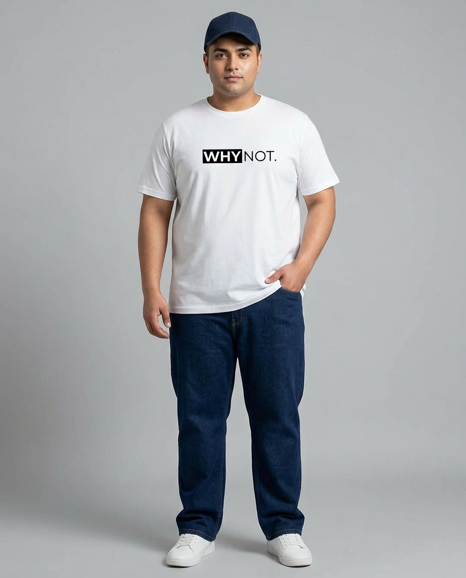 Why Not Plus Size Men Premium Tee