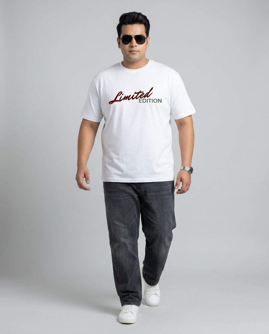 Limited Edition Plus Size Men Premium Tee