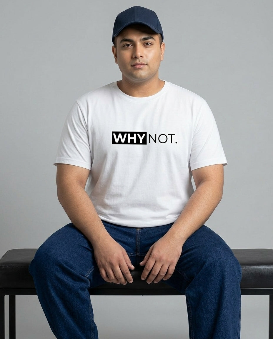 Why Not Plus Size Men Premium Tee