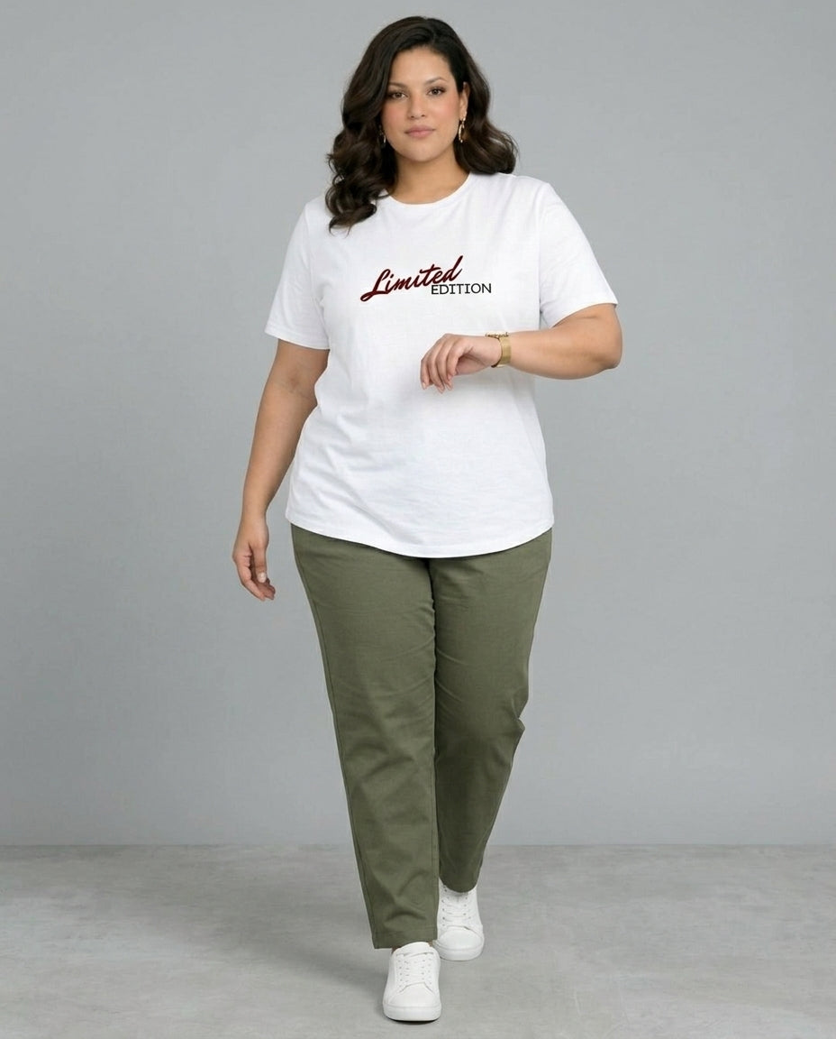 Limited Edition Plus Size Women Premium Tee