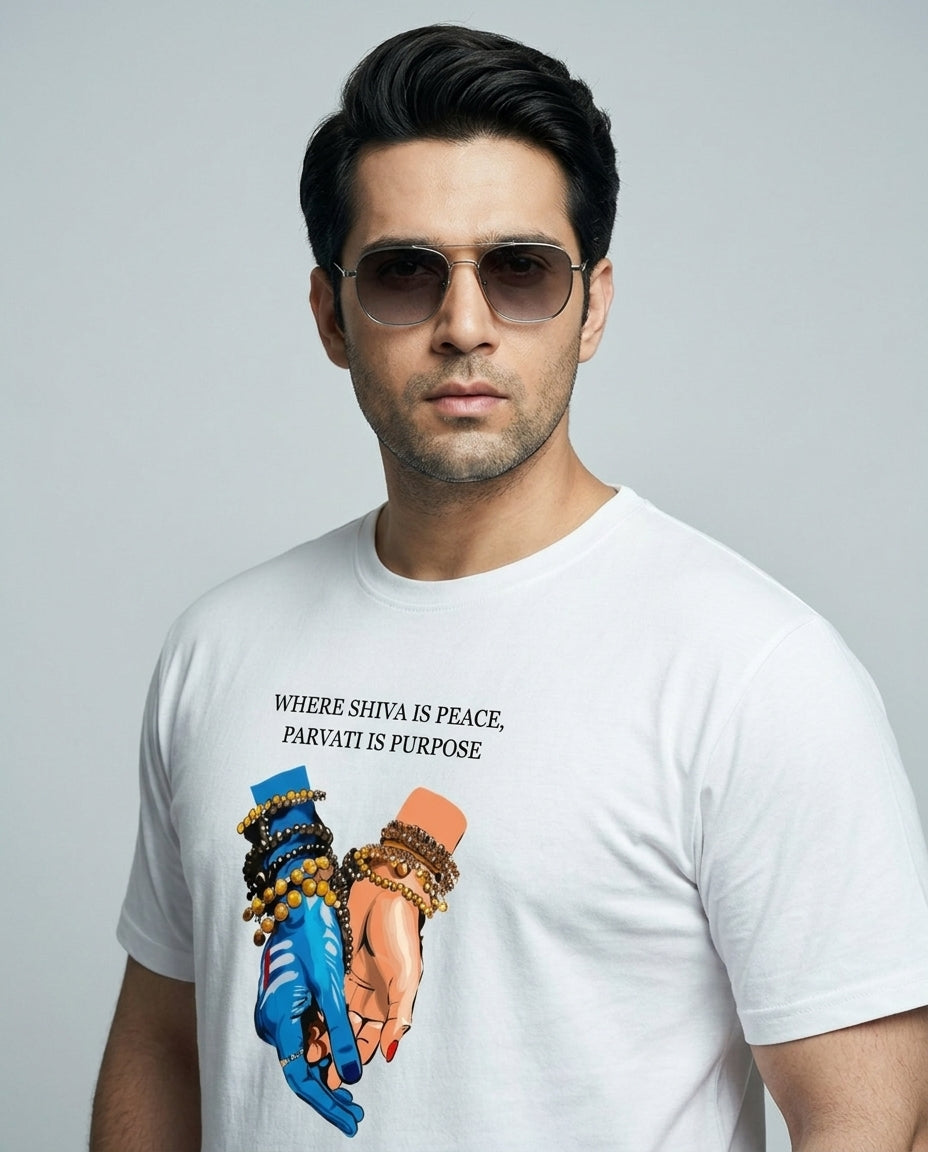 Where Shiva is peace Plus Size Men Premium Tee