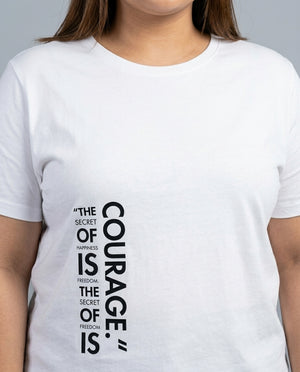 Courage Plus Size Women Premium Tee