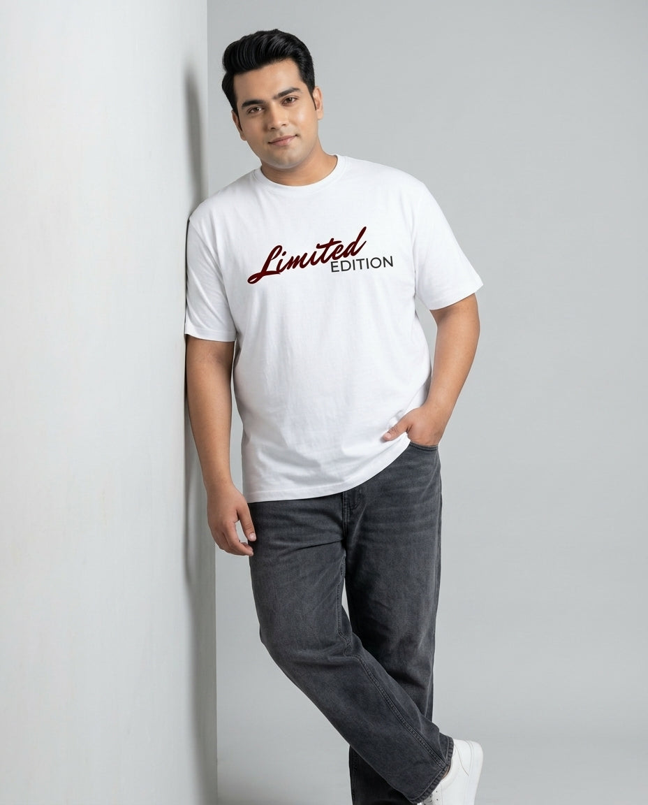 Limited Edition Plus Size Men Premium Tee