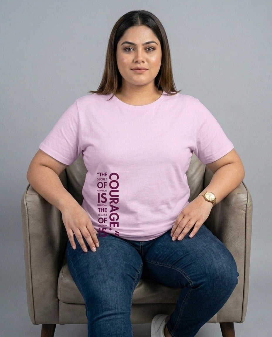 Courage Plus Size Women Premium Tee
