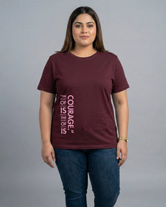 Courage Plus Size Women Premium Tee