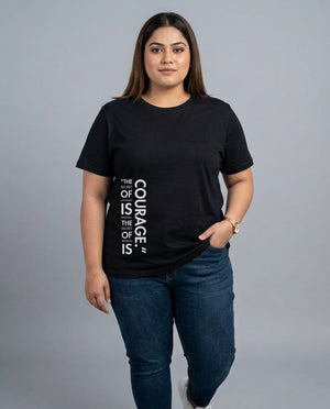 Courage Plus Size Women Premium Tee