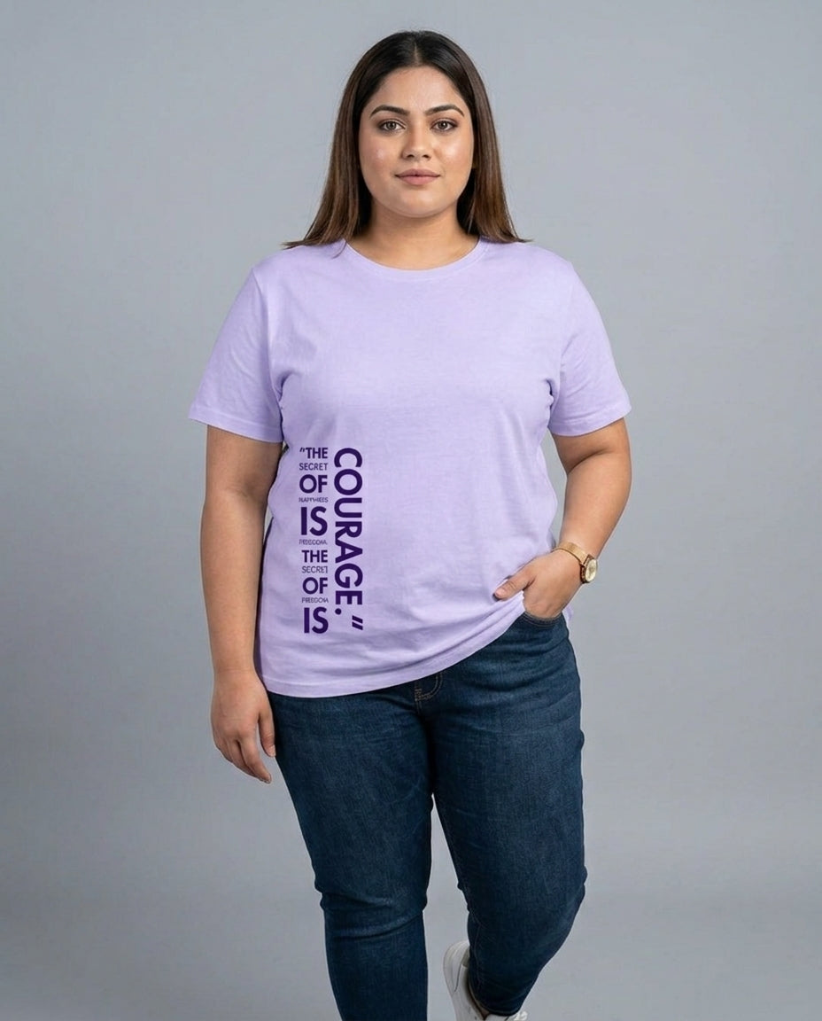 Courage Plus Size Women Premium Tee
