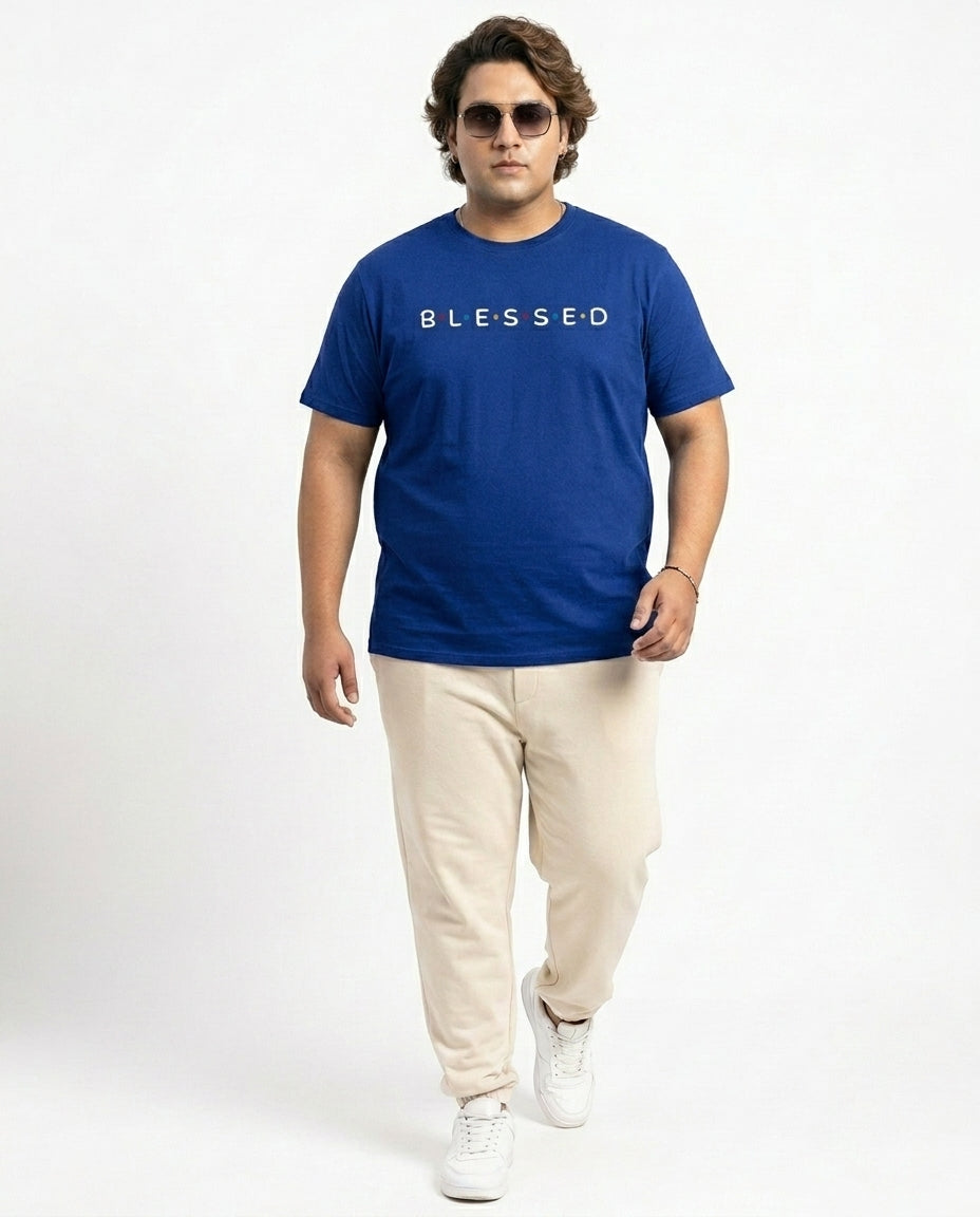 Blessed Plus Size Men Premium Tee