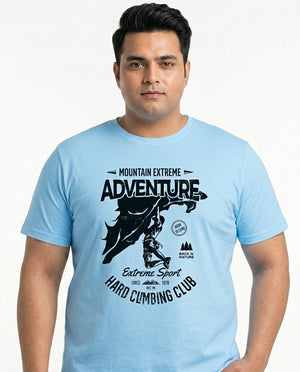 Mountain Extereme Adventure Plus Size Men Premium Tee
