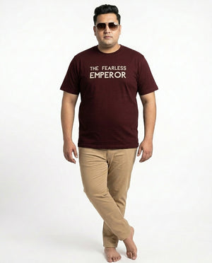 Fearless Emperor Plus Size Men Premium Tee