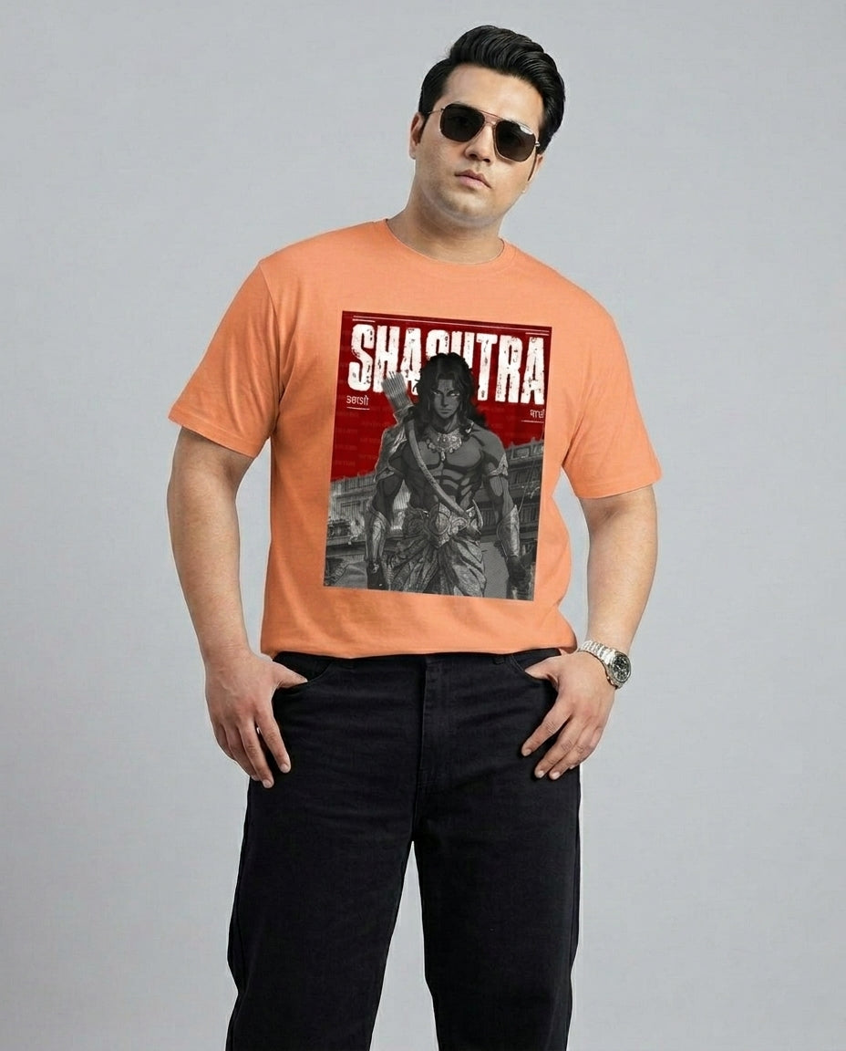 Shastra Plus Size Men Premium Tee