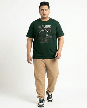 Life Is An Adventure Plus Size Men Premium Tee