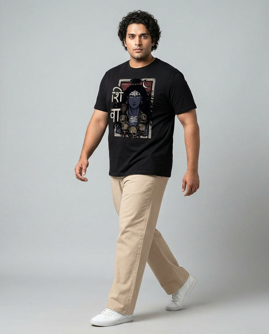 Shiva Plus Size Men Premium Tee