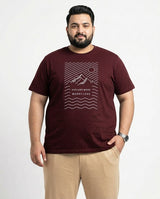 Explore More Worry Less Plus Size Men Premium Tee