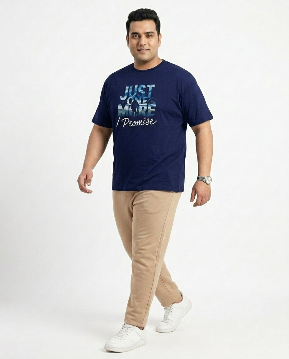 just one more i promise Plus Size Men Premium Tee