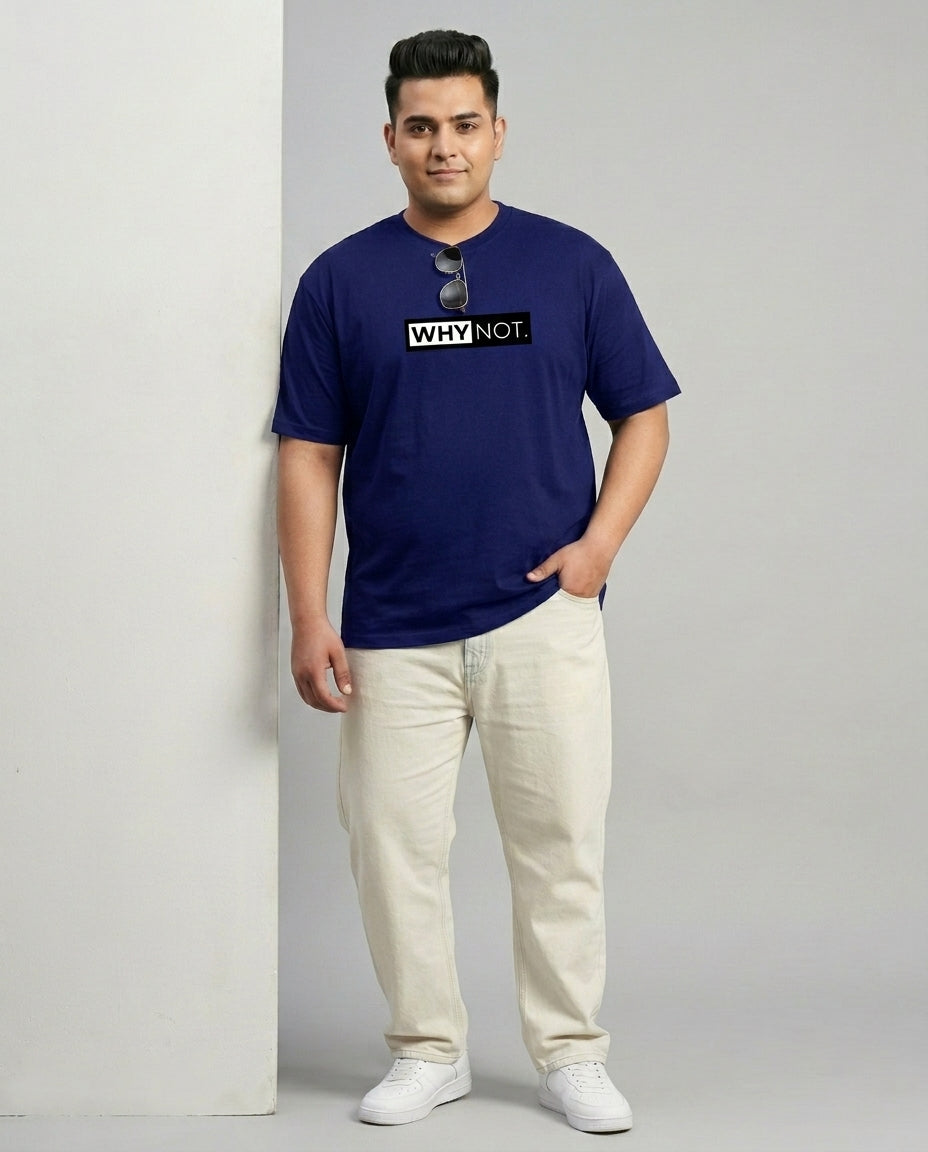 Why Not Plus Size Men Premium Tee