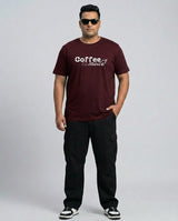 Coffee Mode Plus Size Men Premium Tee
