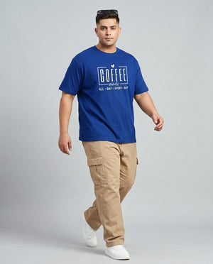 Coffee All Day Every Day Plus Size Men Premium Tee