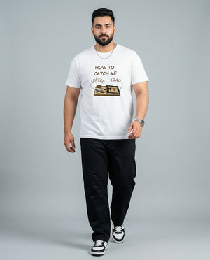 How To Catch me Plus Size Men Premium Tee