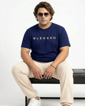 Blessed Plus Size Men Premium Tee