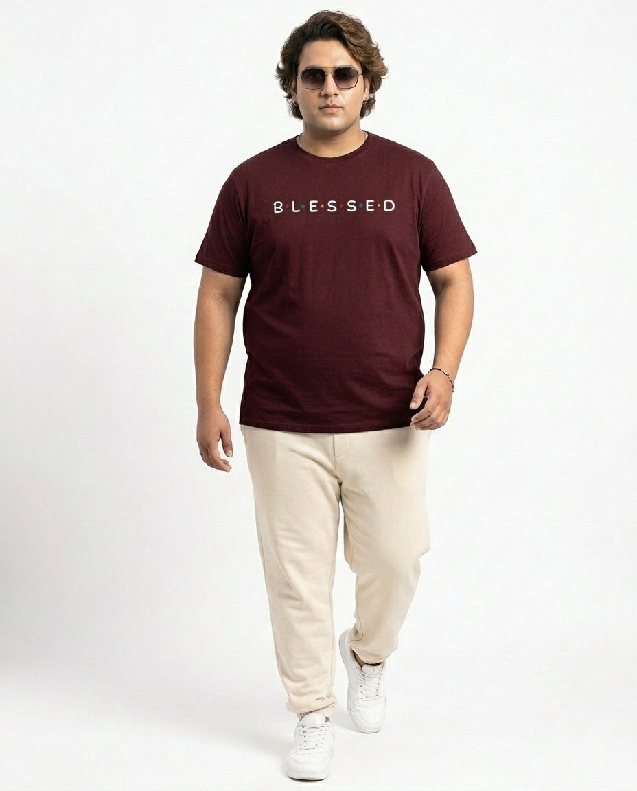 Blessed Plus Size Men Premium Tee
