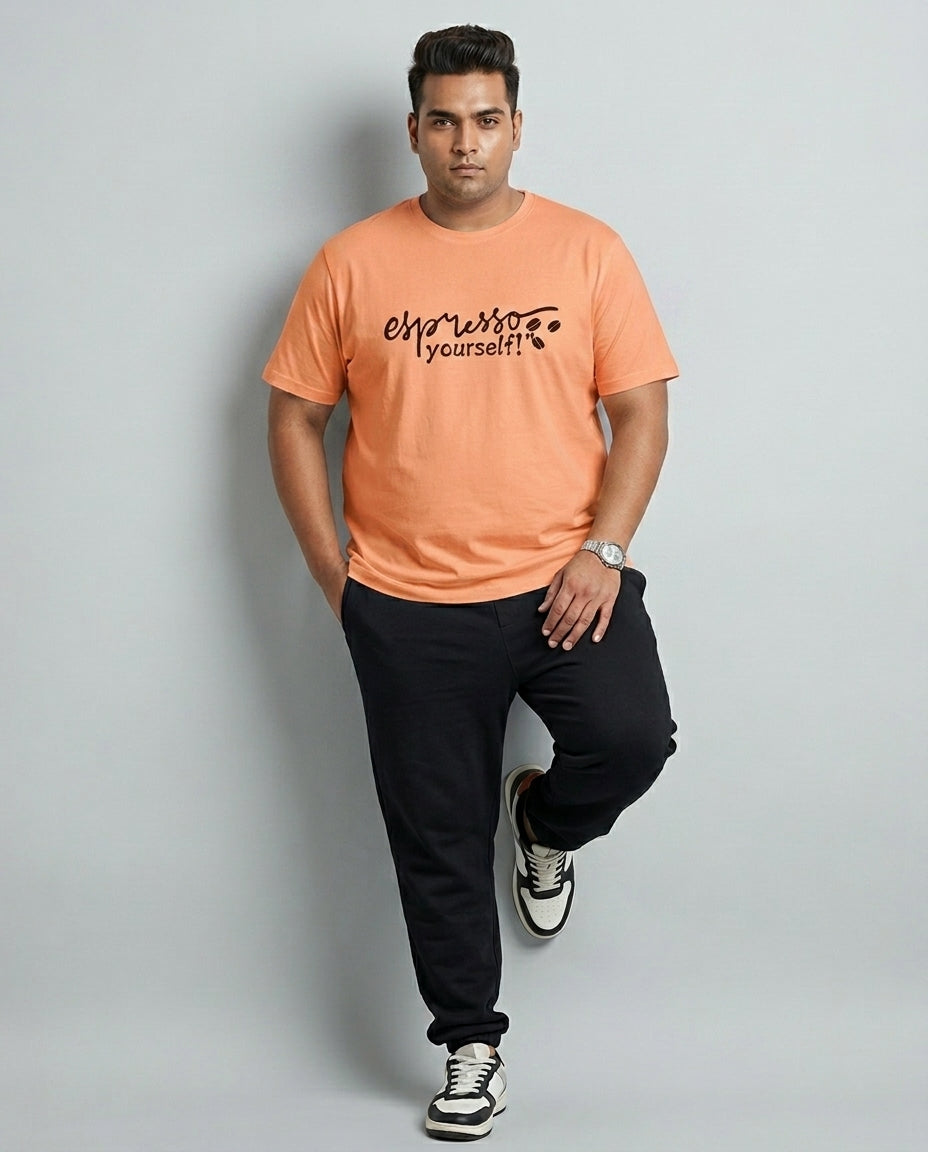 Expresso Yourself Plus Size Men Premium Tee