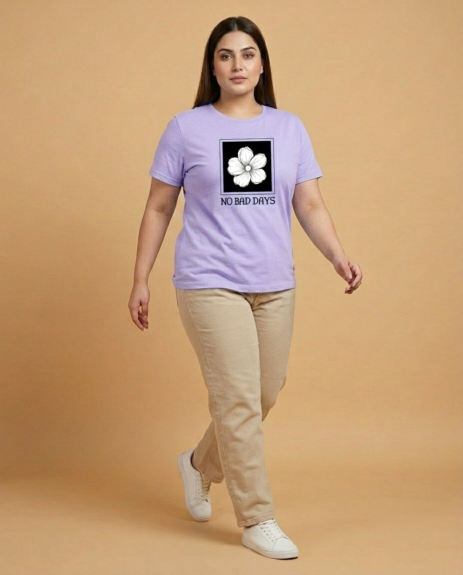 No Bad Days Plus Size Women Premium Tee
