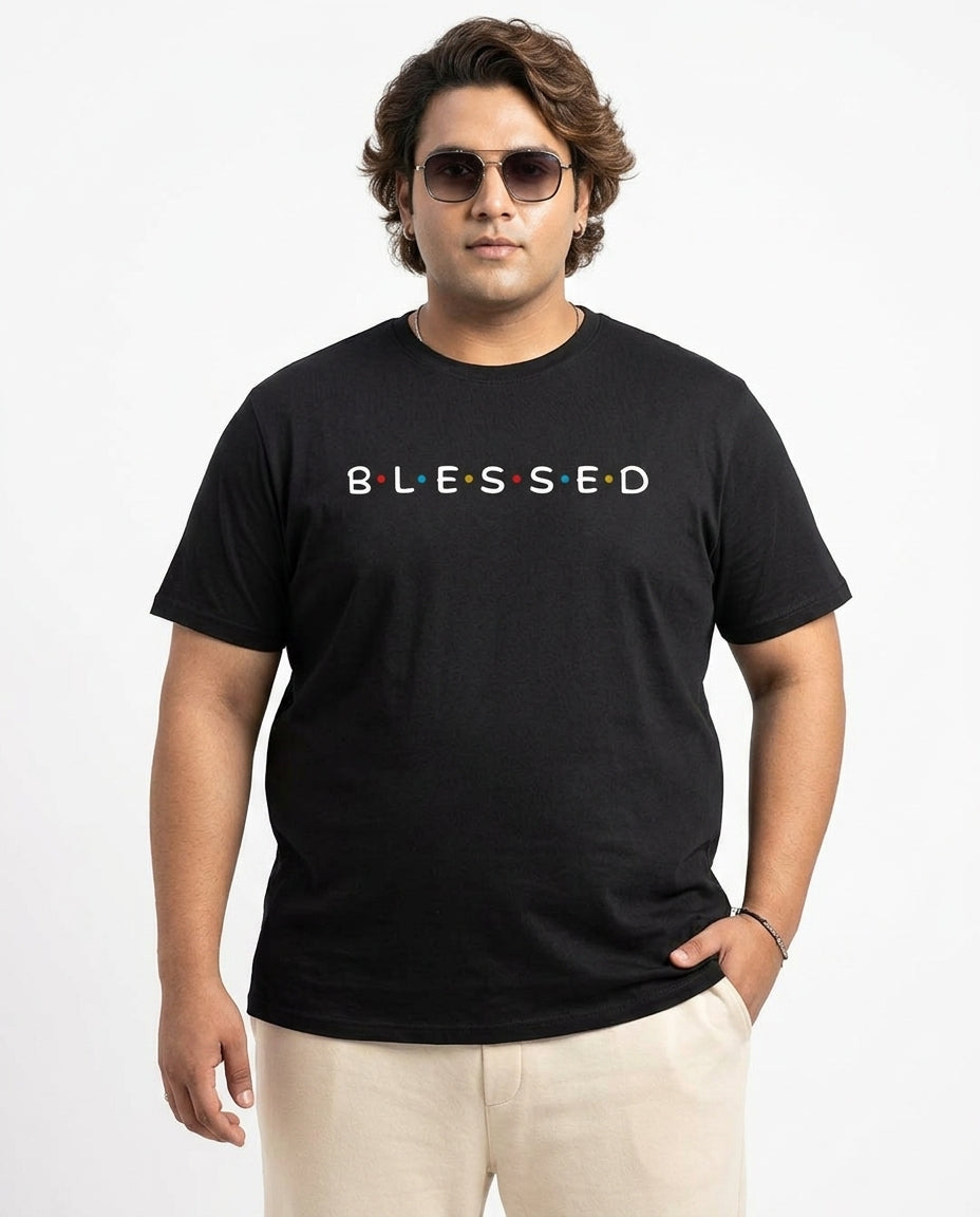 Blessed Plus Size Men Premium Tee