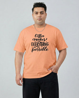 Coffee Makes Every things Plus Size Men Premium Tee