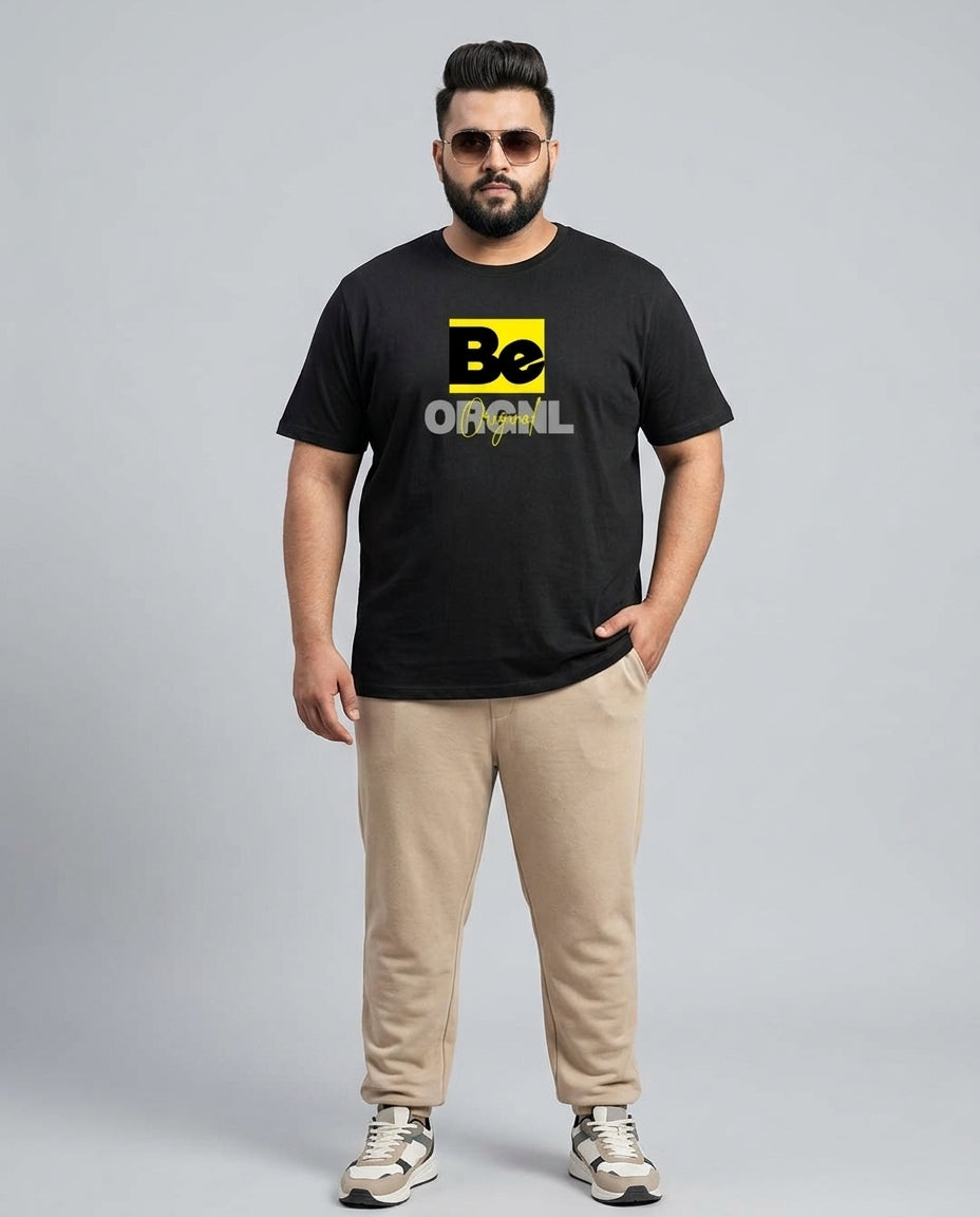 Be Original Plus Size Men Premium Tee