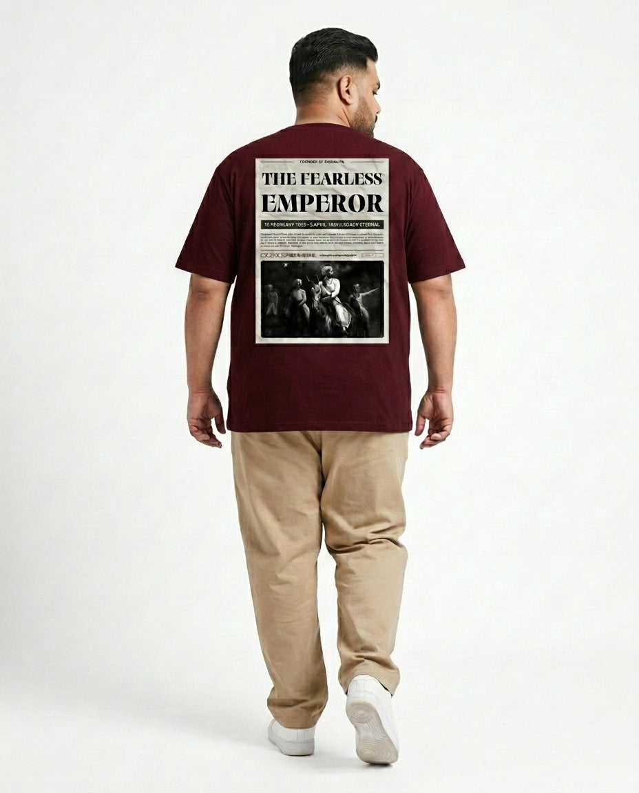 Fearless Emperor Plus Size Men Premium Tee
