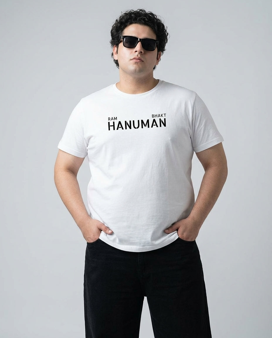 Hanuman Plus Size Men Premium Tee