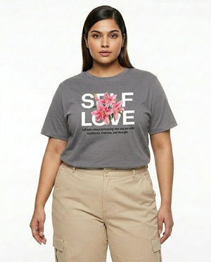 Self Love Plus Size Women Premium Tee