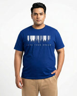 Live Your Dream Plus Size Men Premium Tee