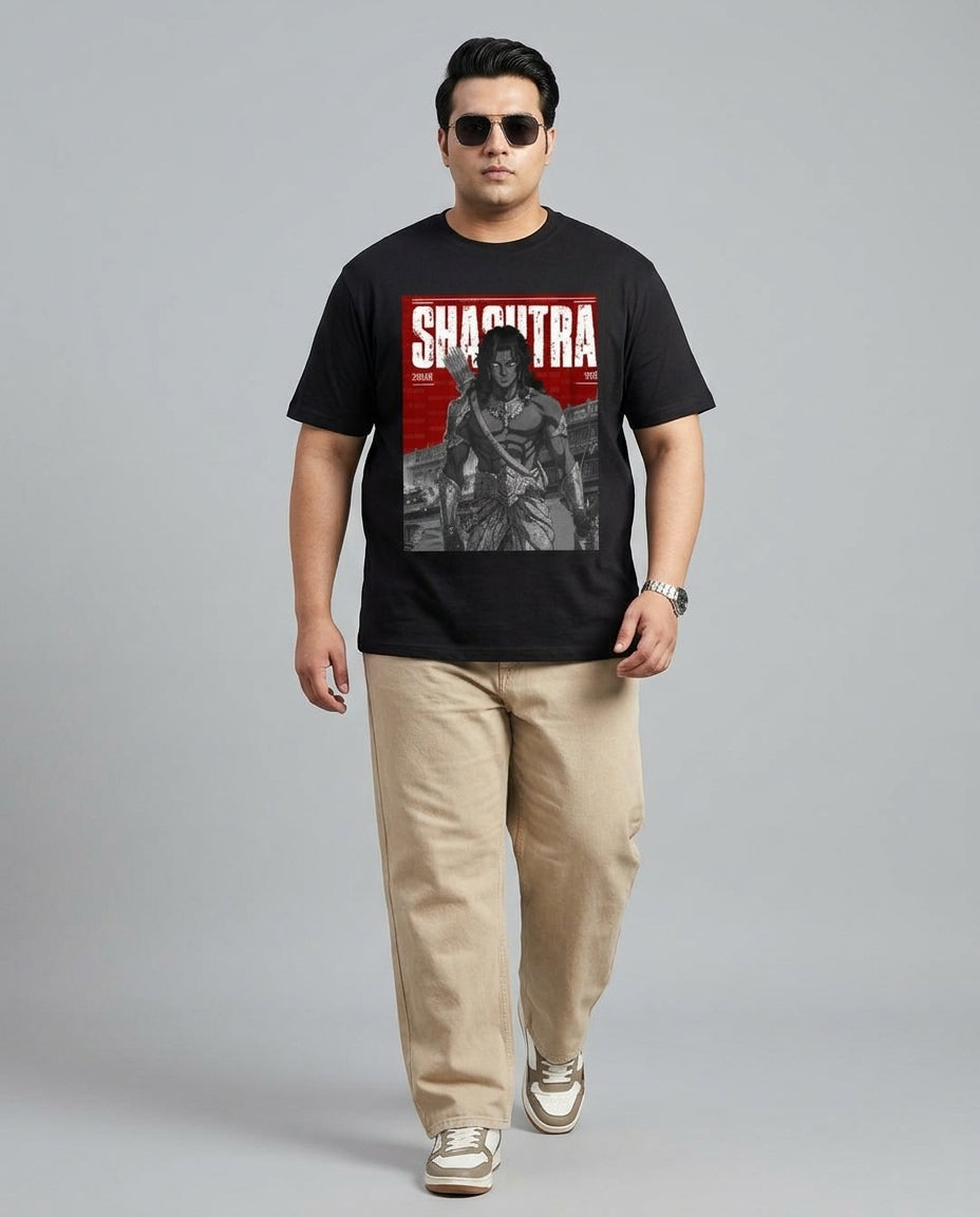 Shastra Plus Size Men Premium Tee