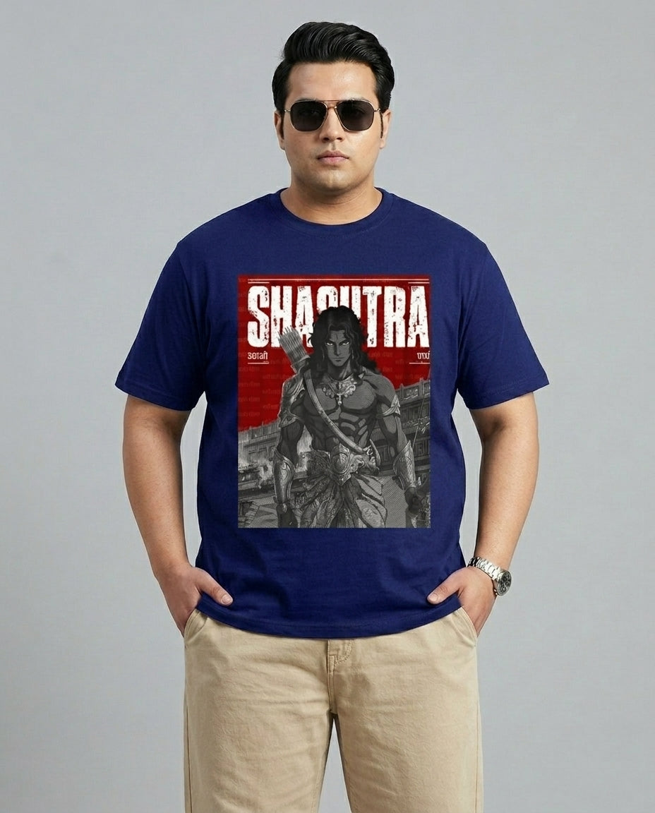 Shastra Plus Size Men Premium Tee